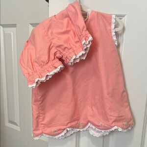 Sleeveless summer set with Lace Trim